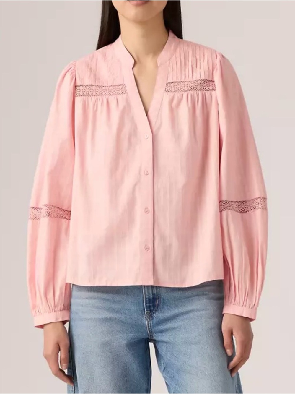 Levi's Madeline Long-sleeve Blouse New with tags XL